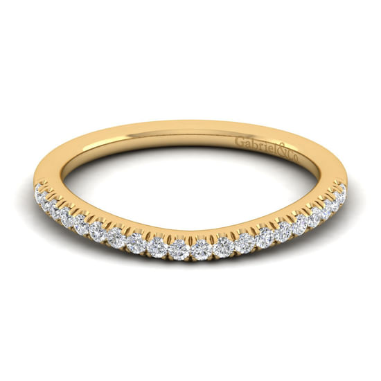 Gabriel - 14K Yellow Gold Matching Wedding Band