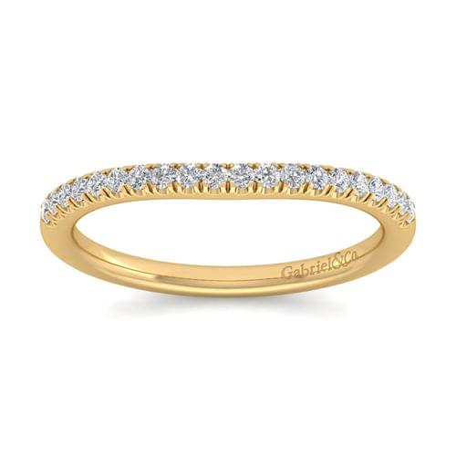 14K Yellow Gold Matching Wedding Band