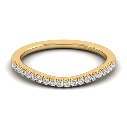 14K Yellow Gold Matching Wedding Band