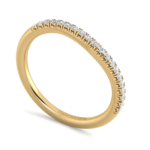 14K Yellow Gold Matching Wedding Band