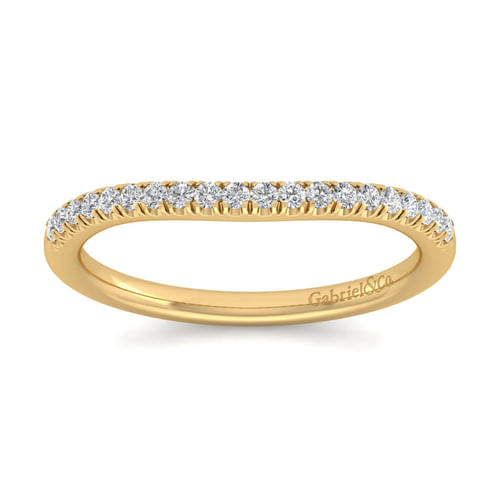 14K Yellow Gold Matching Wedding Band