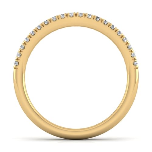 14K Yellow Gold Matching Wedding Band