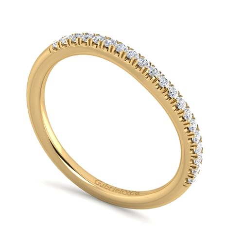 14K Yellow Gold Matching Wedding Band