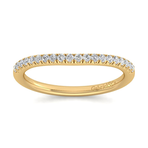 14K Yellow Gold Matching Wedding Band
