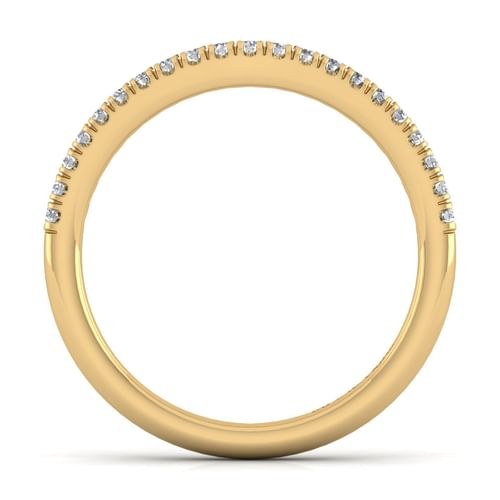 14K Yellow Gold Matching Wedding Band