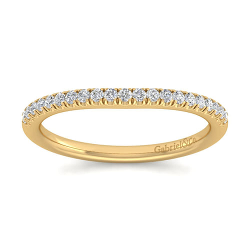 14K Yellow Gold Matching Wedding Band