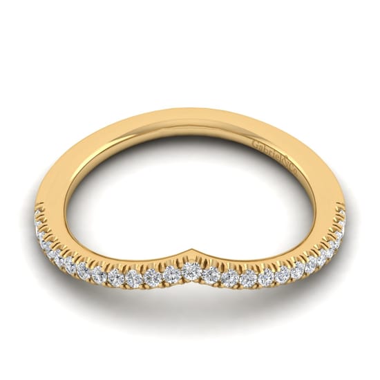 Gabriel - 14K Yellow Gold Matching Wedding Band