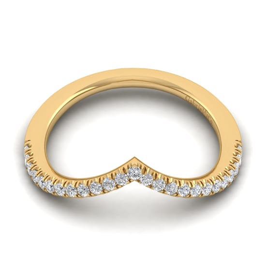 Gabriel - 14K Yellow Gold Matching Wedding Band