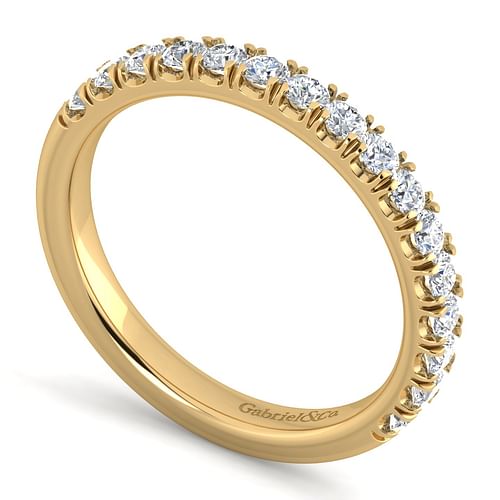 14K Yellow Gold Matching Wedding Band