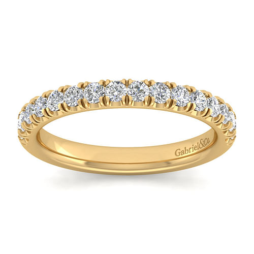 14K Yellow Gold Matching Wedding Band