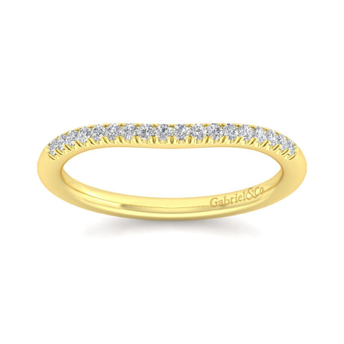 14K Yellow Gold Matching Wedding Band