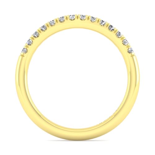 14K Yellow Gold Matching Wedding Band