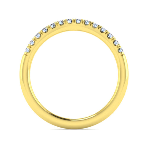 14K Yellow Gold Matching Wedding Band