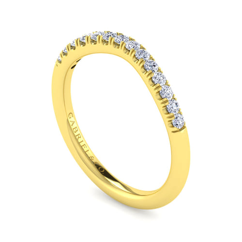 14K Yellow Gold Matching Wedding Band