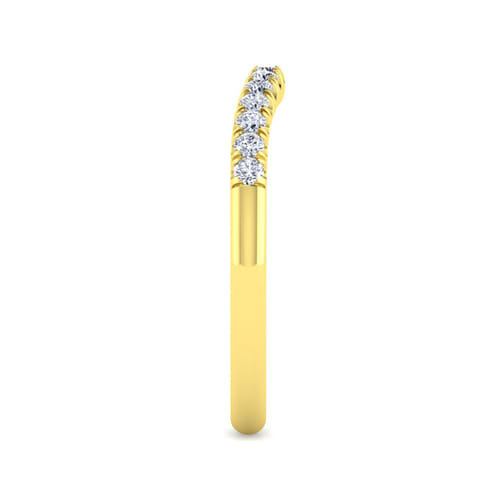 14K Yellow Gold Matching Wedding Band