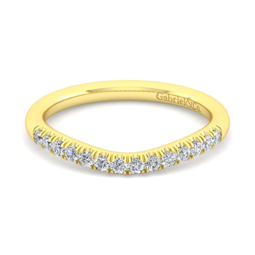 14K Yellow Gold Matching Wedding Band