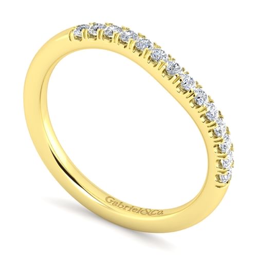 14K Yellow Gold Matching Wedding Band