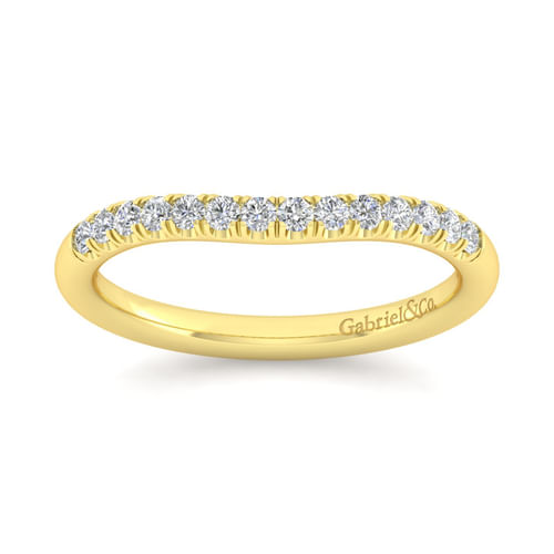 14K Yellow Gold Matching Wedding Band