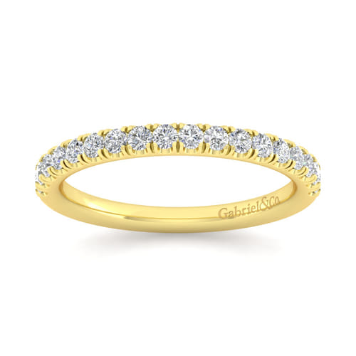 14K Yellow Gold Matching Wedding Band