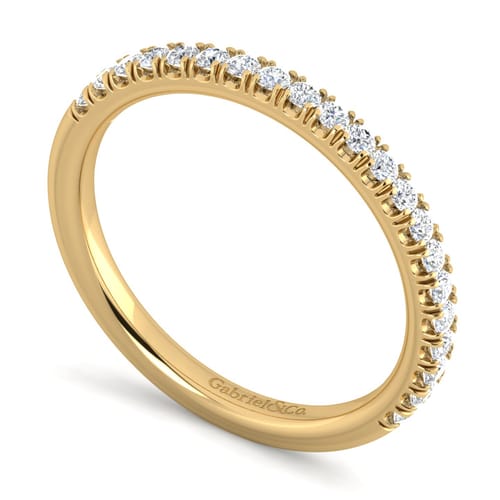 14K Yellow Gold Matching Wedding Band