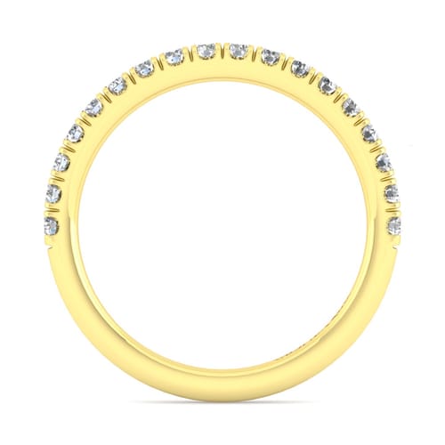14K Yellow Gold Matching Wedding Band