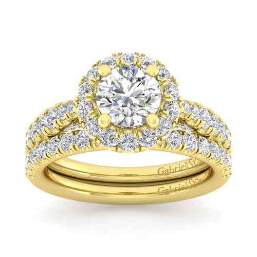 14K Yellow Gold Matching Wedding Band