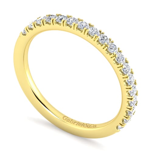 14K Yellow Gold Matching Wedding Band