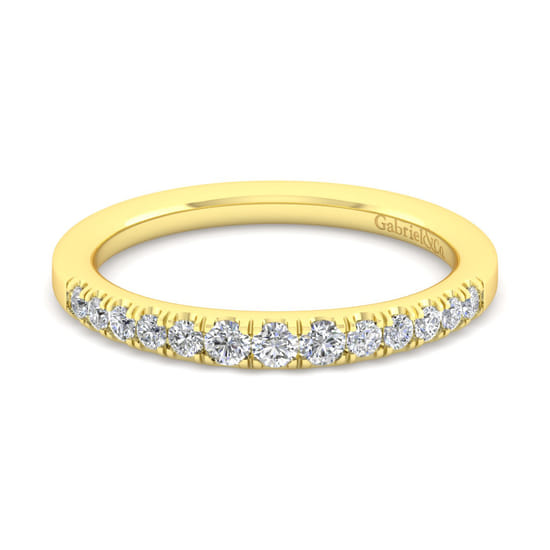 Gabriel - 14K Yellow Gold Matching Wedding Band