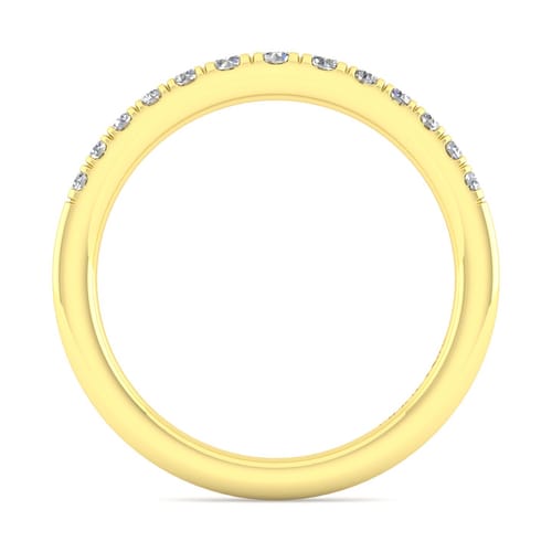 14K Yellow Gold Matching Wedding Band