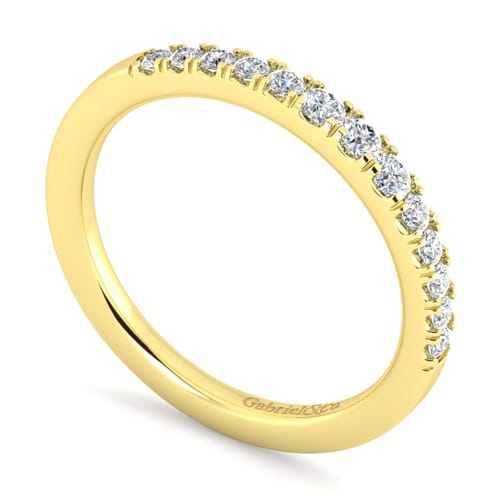 14K Yellow Gold Matching Wedding Band