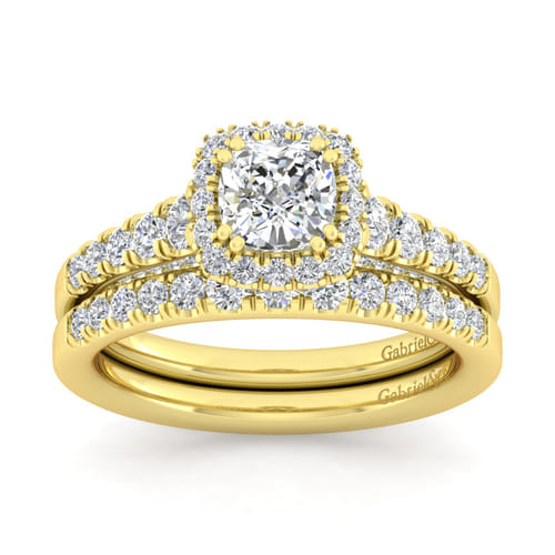 14K Yellow Gold Matching Wedding Band