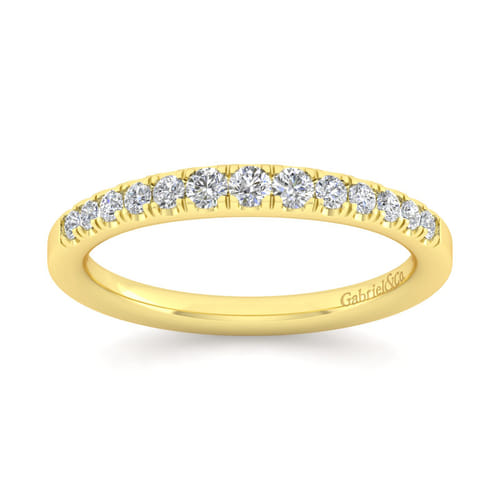 14K Yellow Gold Matching Wedding Band