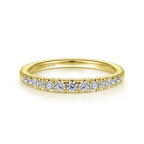Gabriel - 14K Yellow Gold Matching Wedding Band