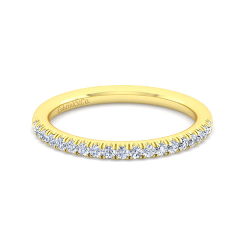 14K Yellow Gold Matching Wedding Band