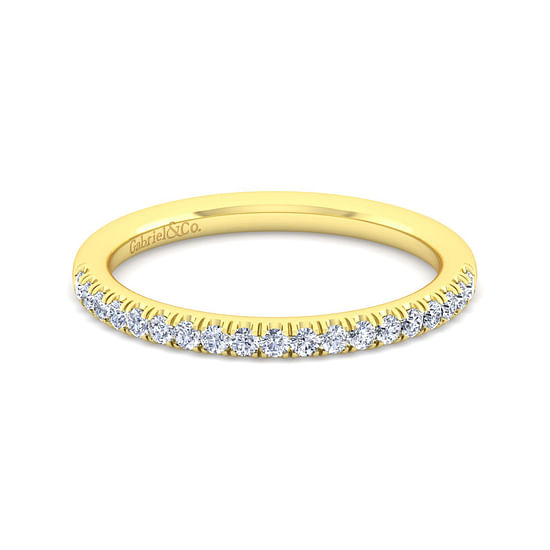 Gabriel - 14K Yellow Gold Matching Wedding Band