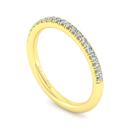 14K Yellow Gold Matching Wedding Band