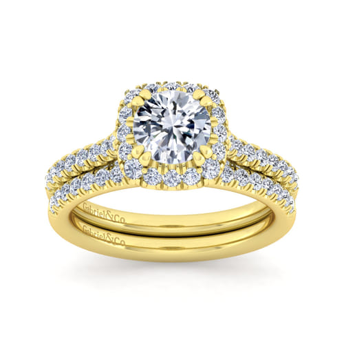 14K Yellow Gold Matching Wedding Band