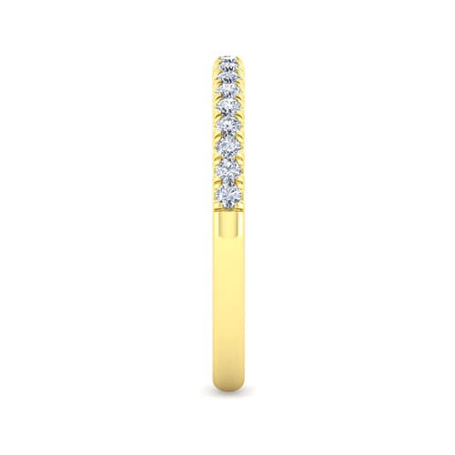 14K Yellow Gold Matching Wedding Band