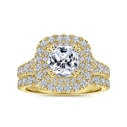 14K Yellow Gold Matching Wedding Band