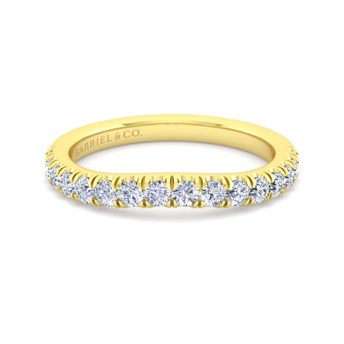 14K Yellow Gold Matching Wedding Band