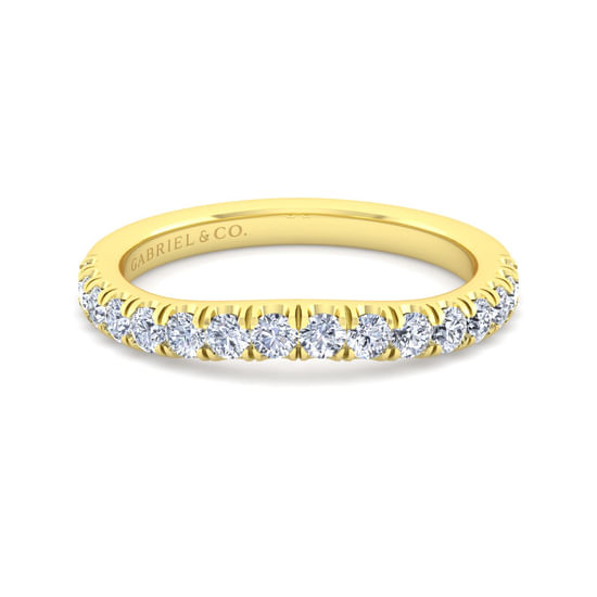 Gabriel - 14K Yellow Gold Matching Wedding Band