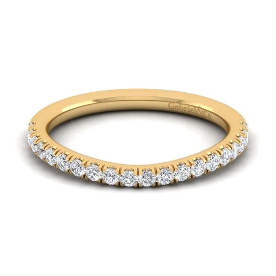 Gabriel - 14K Yellow Gold Matching Wedding Band