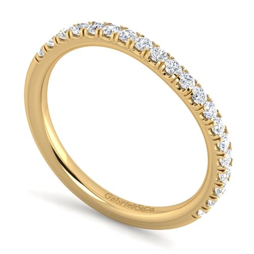 14K Yellow Gold Matching Wedding Band