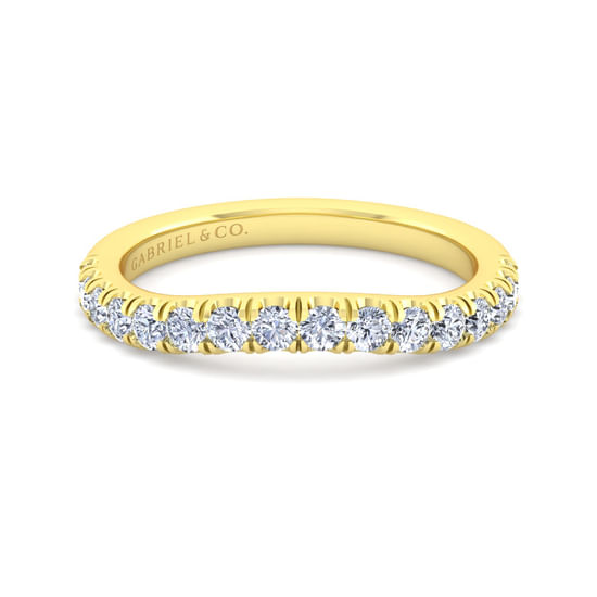 Gabriel - 14K Yellow Gold Matching Wedding Band