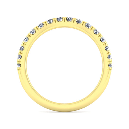 14K Yellow Gold Matching Wedding Band