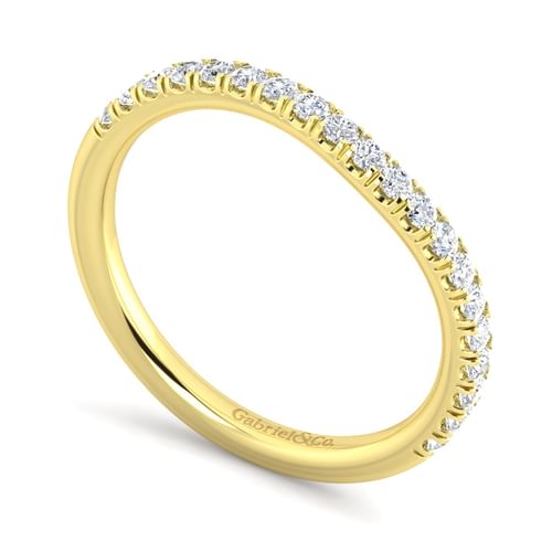 14K Yellow Gold Matching Wedding Band
