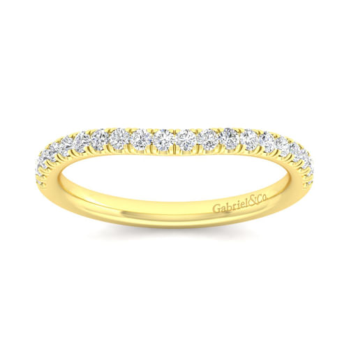14K Yellow Gold Matching Wedding Band