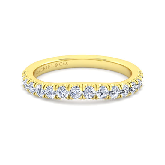 Gabriel - 14K Yellow Gold Matching Wedding Band