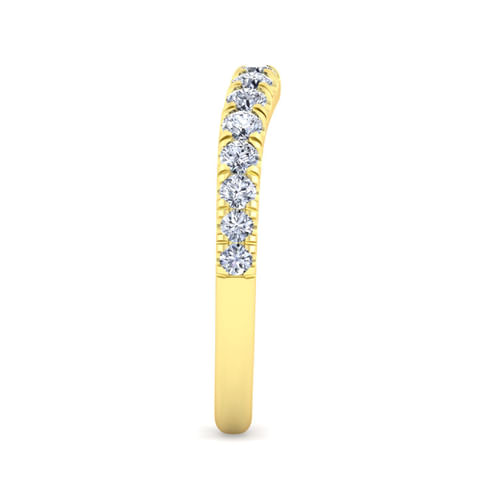 14K Yellow Gold Matching Wedding Band
