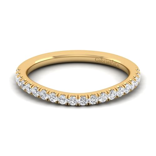 14K Yellow Gold Matching Wedding Band